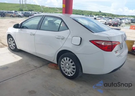 2017 Toyota Corolla Le from USA, damaged, VIN 2T1BURHE7HC817050